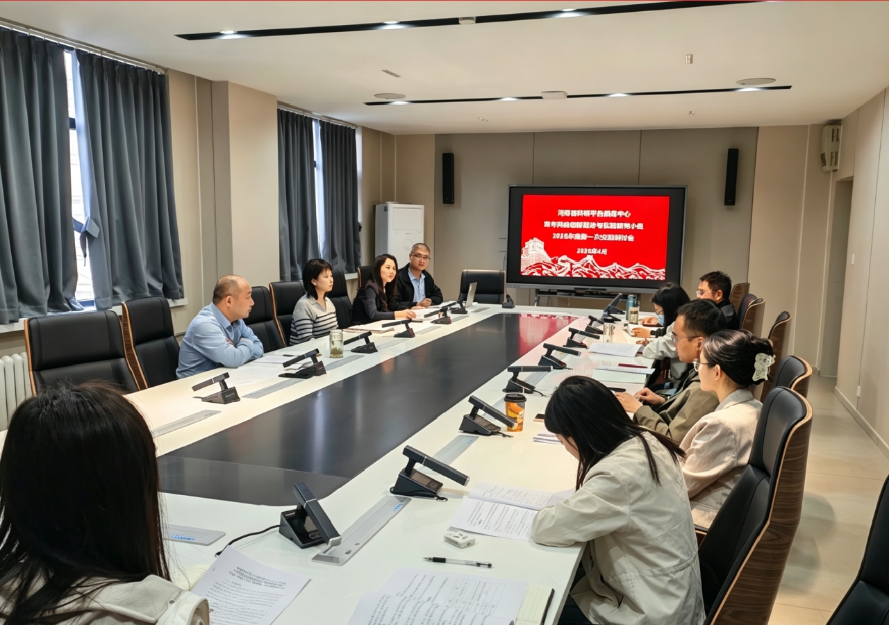 中心召开“青年科技创新理论与实践研究小组”2026年度第一次交流研讨会